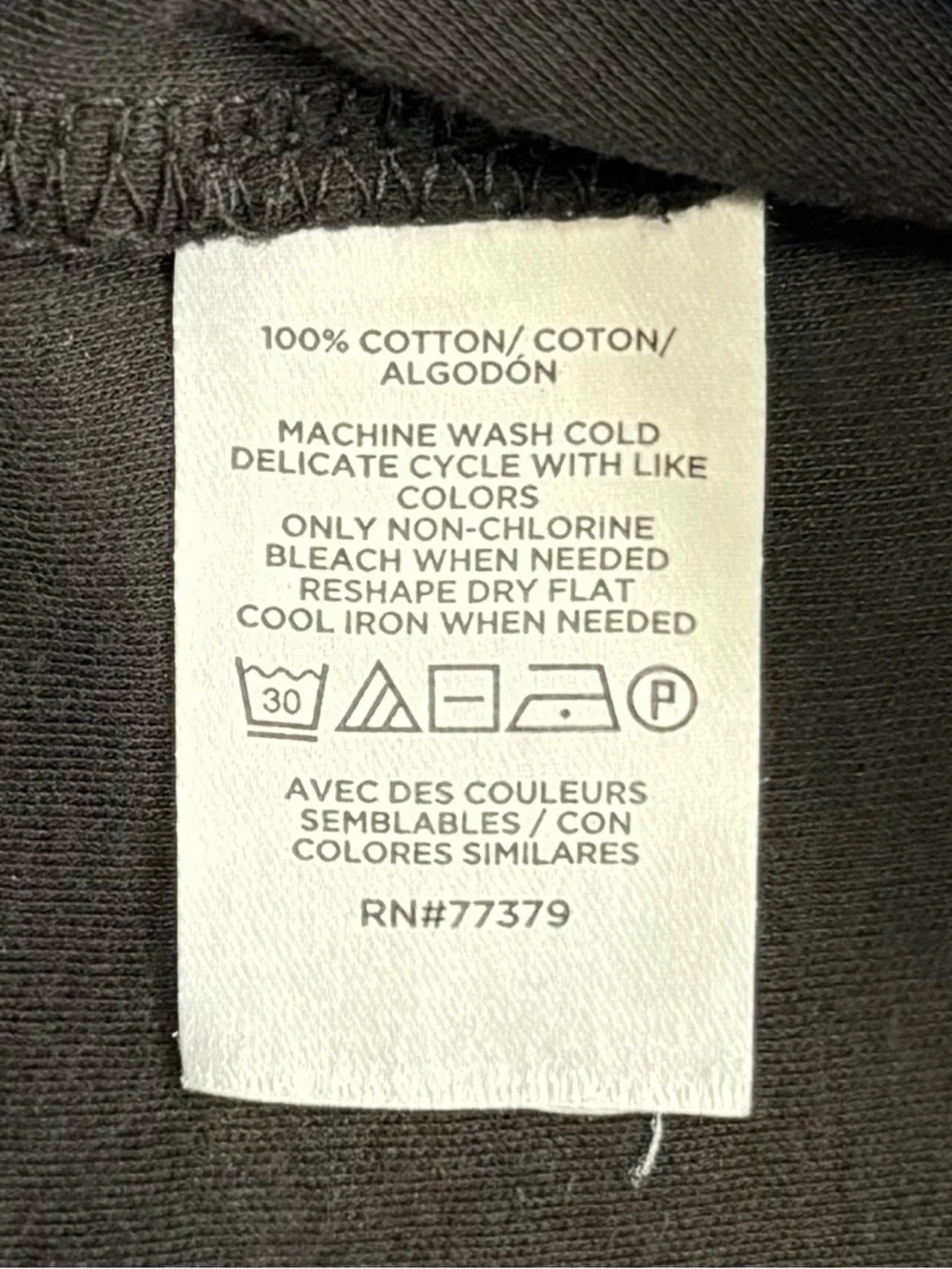 DEFECT Ann Taylor Weekend Collection Turtleneck Top Black Size S - Picture 7 of 8